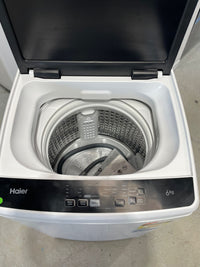 Thumbnail for Factory second Haier 6kg Top Load Washing Machine – White (Model: HWT60AA1) - Second Hand Appliances Geebung
