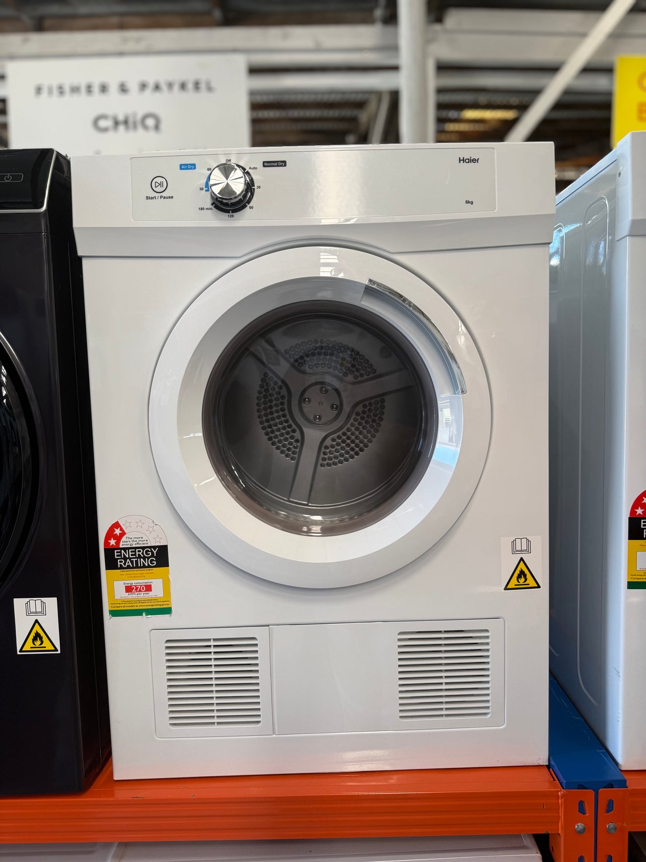 Factory second Haier 6kg Vented Dryer HDV60A1 - Second Hand Appliances Geebung