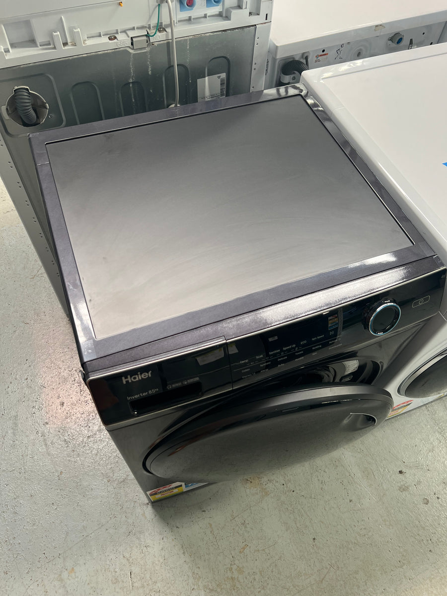 Factory second Haier HWF85ANB1 8.5kg Front Load Washing Machine (Graphite) - Second Hand Appliances Geebung