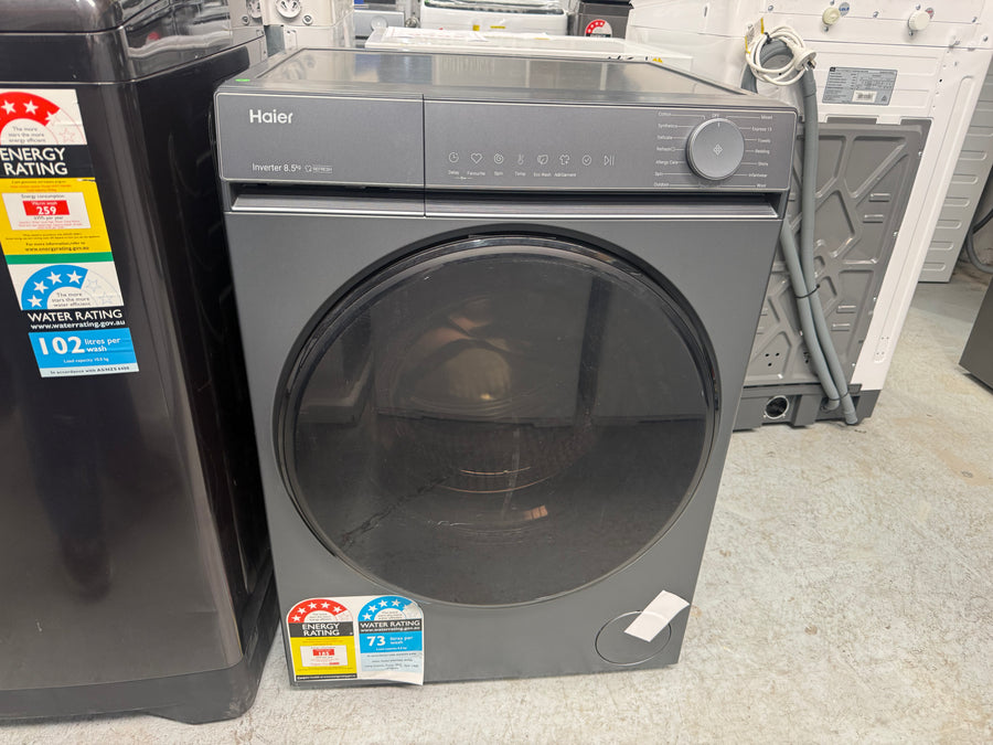 Factory second Haier 8.5kg Front Load Washing Machine – HWF85KB1 - Second Hand Appliances Geebung