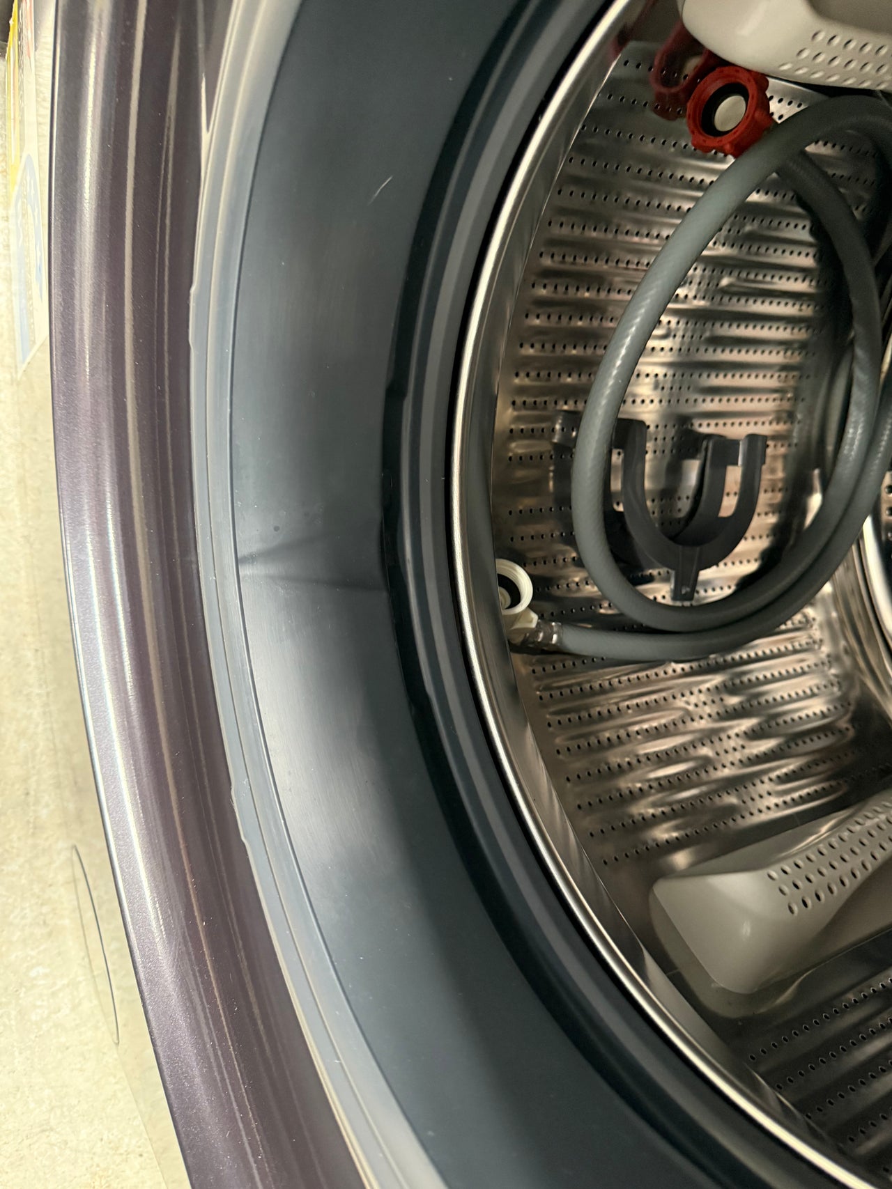 Factory second Haier 9.5kg Front Load Washing Machine with WiFi Compatibility - Black HWF95ANB1 - Second Hand Appliances Geebung