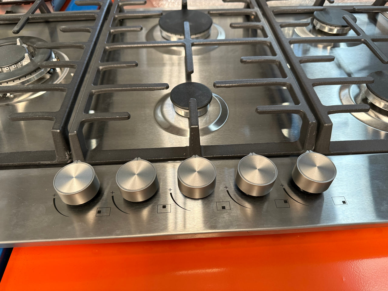 Factory second Haier 90cm Gas Cooktop HCG905WFCX3 - Second Hand Appliances Geebung