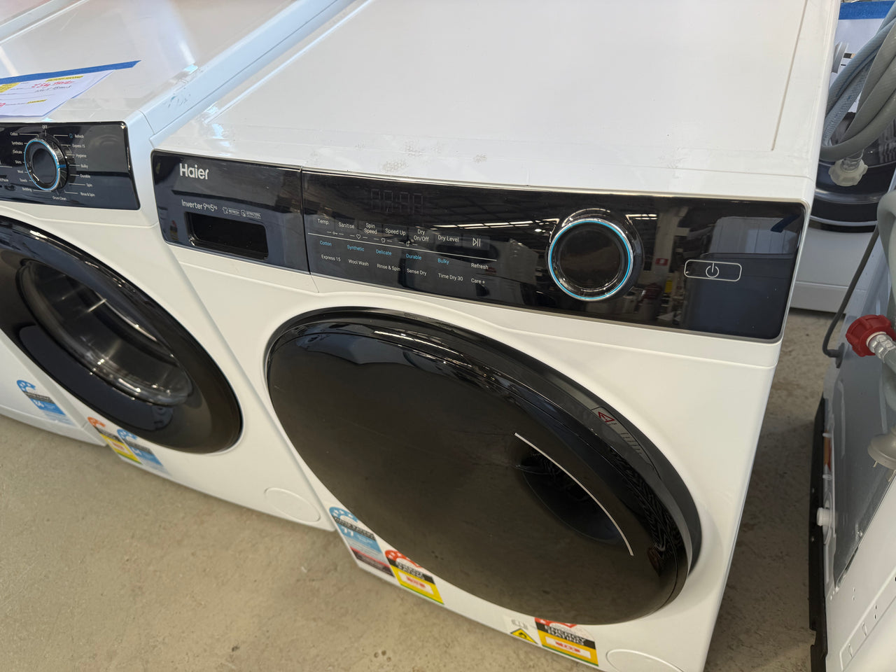 Factory second Haier 9kg/5kg Washer Dryer Combo Model: HWD9050AN1 - Second Hand Appliances Geebung
