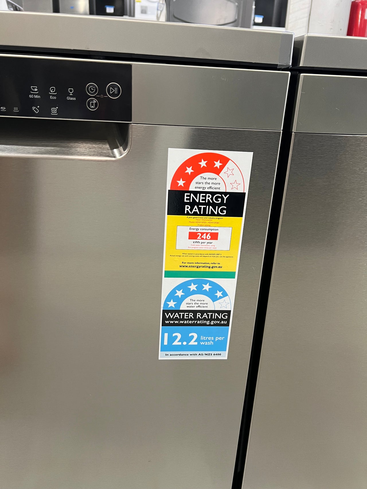 Haier Freestanding Dishwasher Satina HDW15F2S1 - Second Hand Appliances Geebung