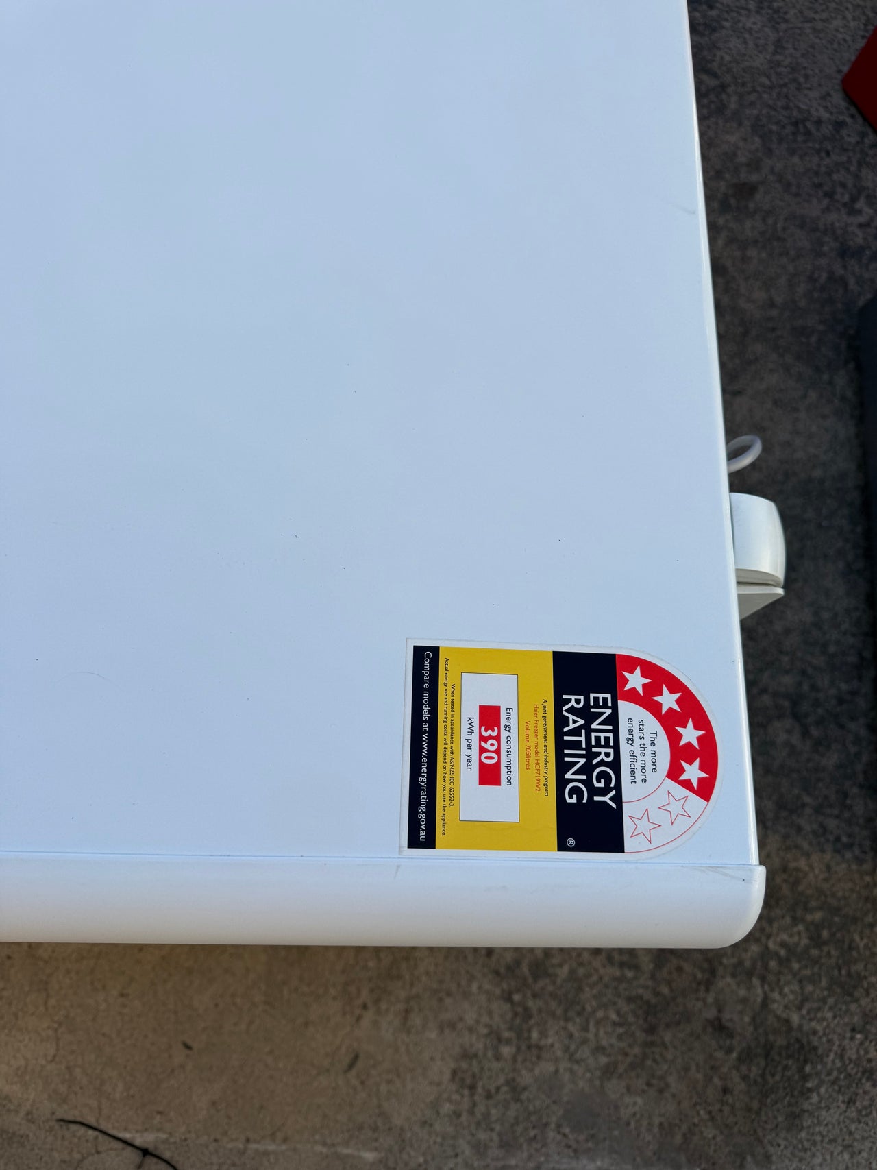 Factory second Haier HCF719W2 705L Chest Freezer - Second Hand Appliances Geebung