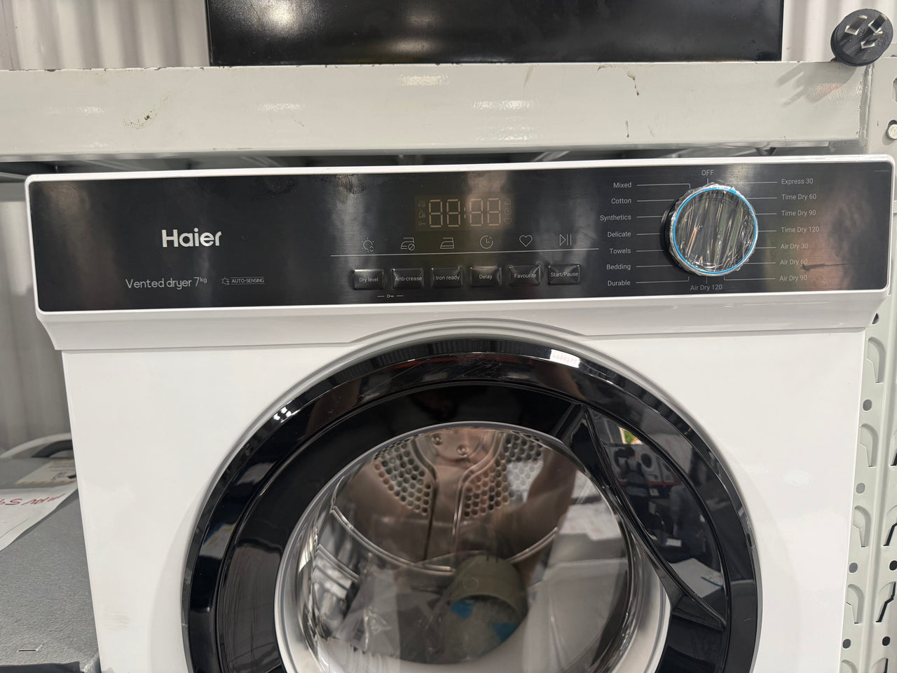 Factory second Haier HDV70AWW1 7 kg sensor vented dryer - Second Hand Appliances Geebung