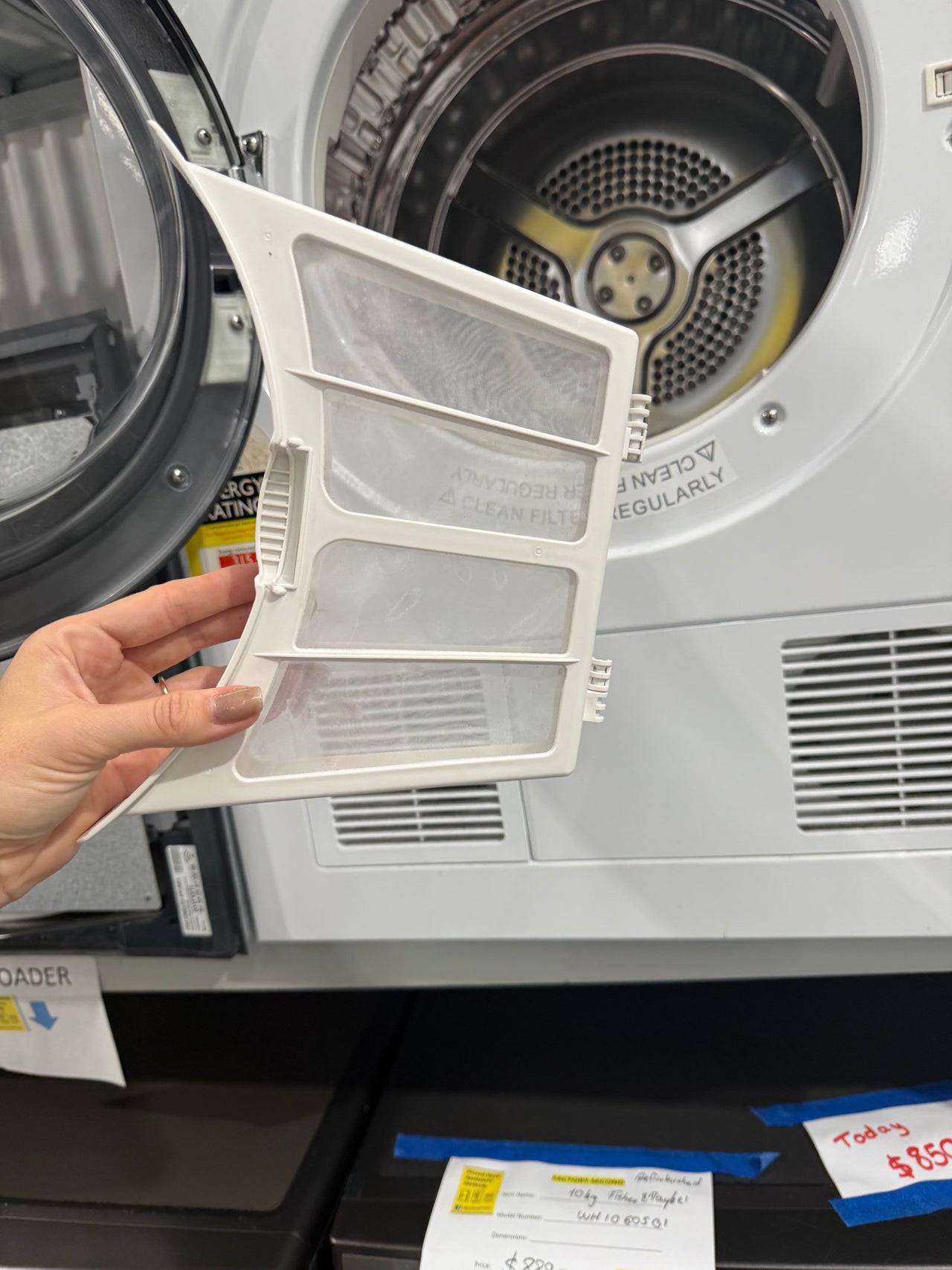 Factory second Haier HDV70AWW1 7 kg sensor vented dryer - Second Hand Appliances Geebung