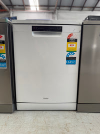 Thumbnail for Factory second Haier HDW13V1W1 freestanding dishwasher - Second Hand Appliances Geebung