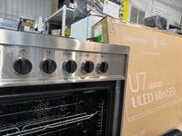 Thumbnail for Factory second Haier HOR90S9MSX1 90cm Freestanding Dual Fuel Cooker – Stainless Steel - Second Hand Appliances Geebung