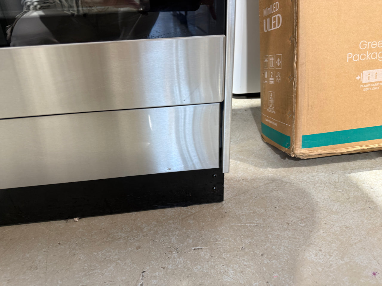 Factory second Haier HOR90S9MSX1 90cm Freestanding Dual Fuel Cooker – Stainless Steel - Second Hand Appliances Geebung