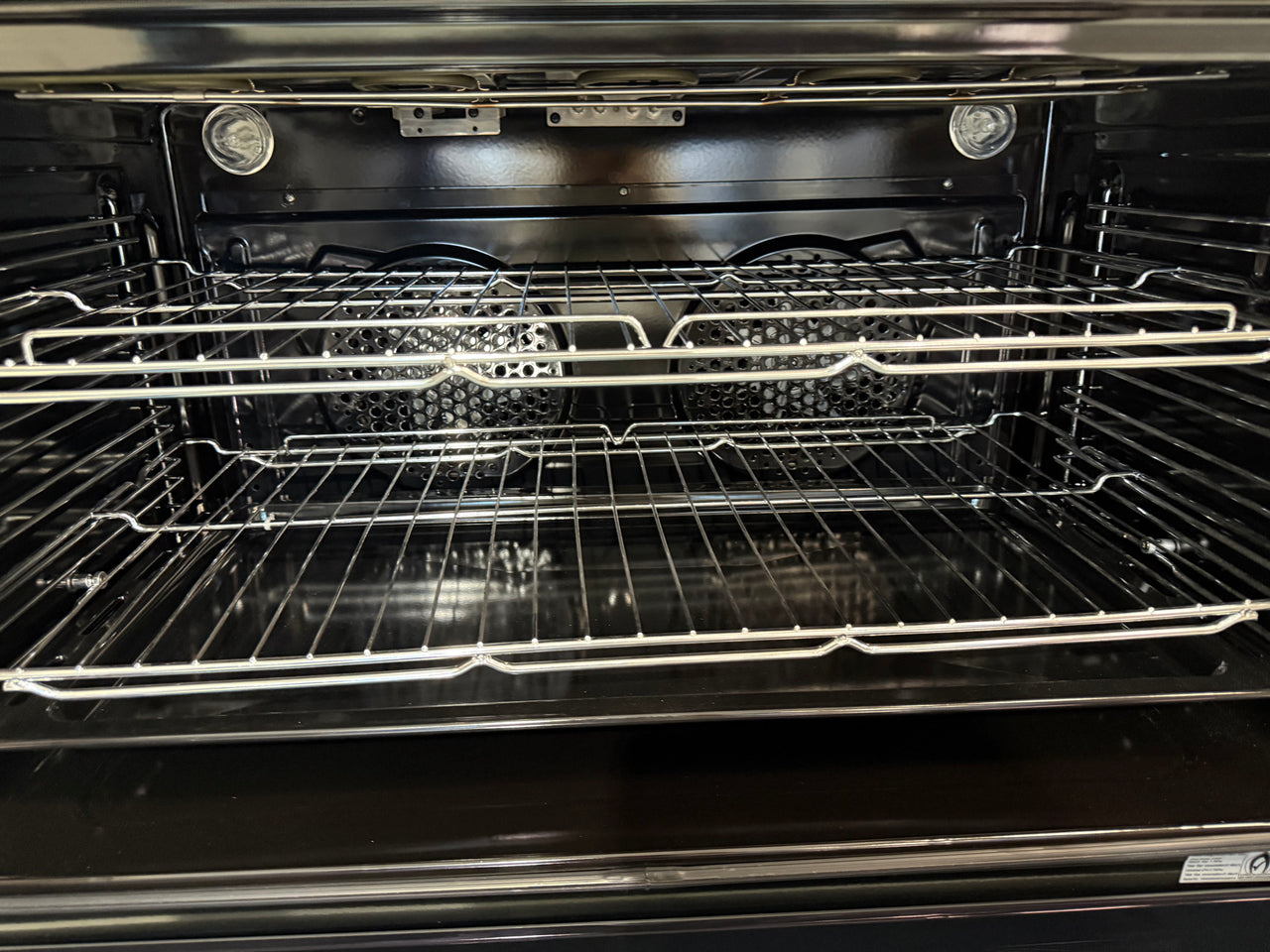 Factory second Haier HOR90S9MSX1 90cm Freestanding Dual Fuel Cooker – Stainless Steel - Second Hand Appliances Geebung