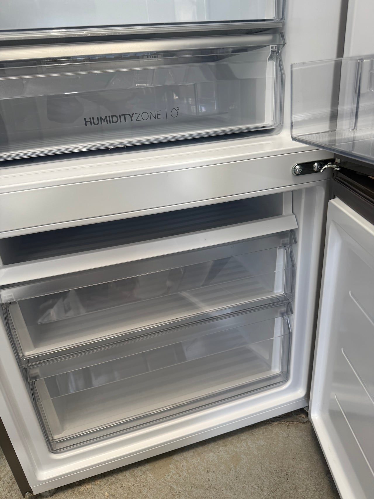 Buy Factory second Haier HRF420BS 433 L Bottom-Mount Refrigerator – Satina Finish |  | [product_variant] | Second Hand Appliances Geebung Brisbane