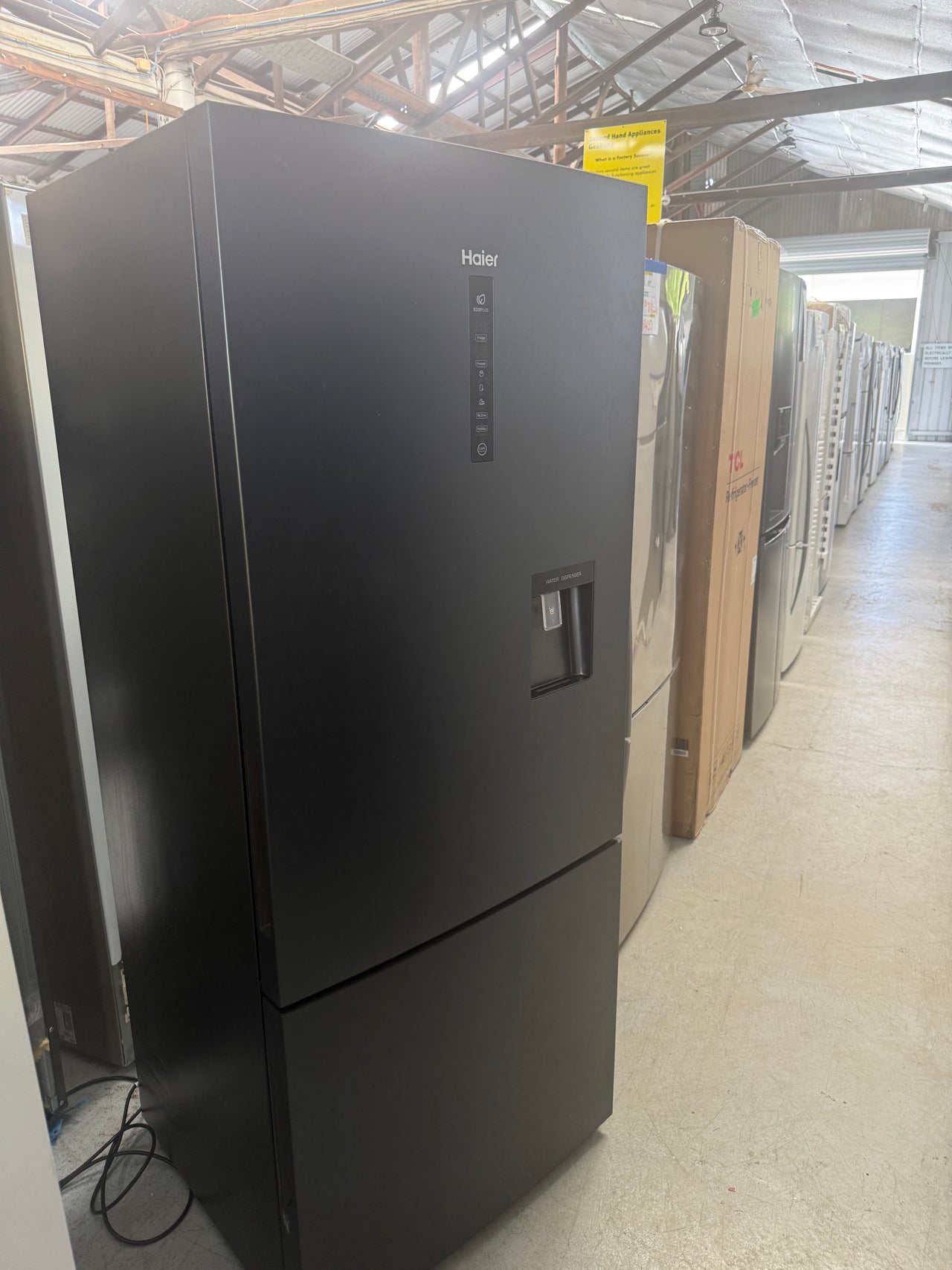 Factory second Haier HRF450BHC2 417-liter bottom-mount refrigerator - Second Hand Appliances Geebung