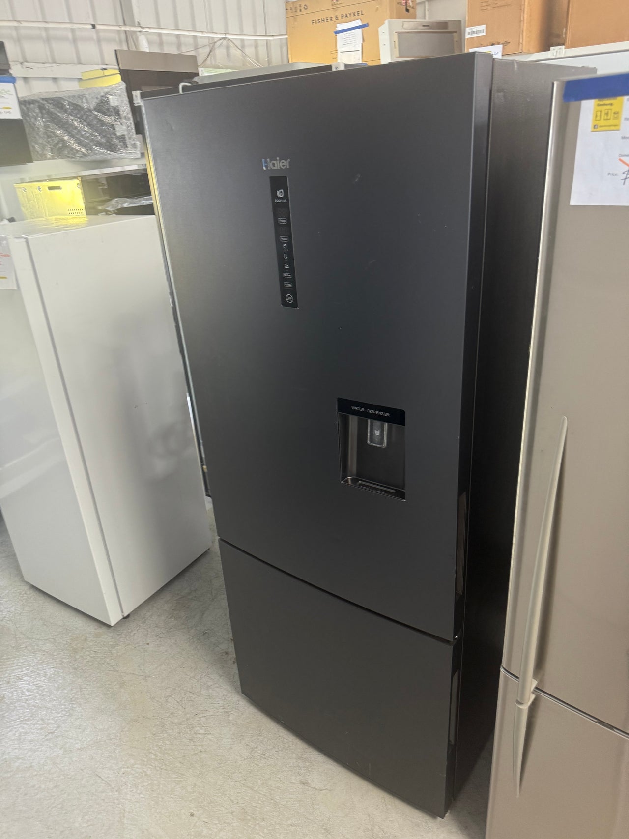 Factory second Haier HRF450BHC2 417-liter bottom-mount refrigerator - Second Hand Appliances Geebung