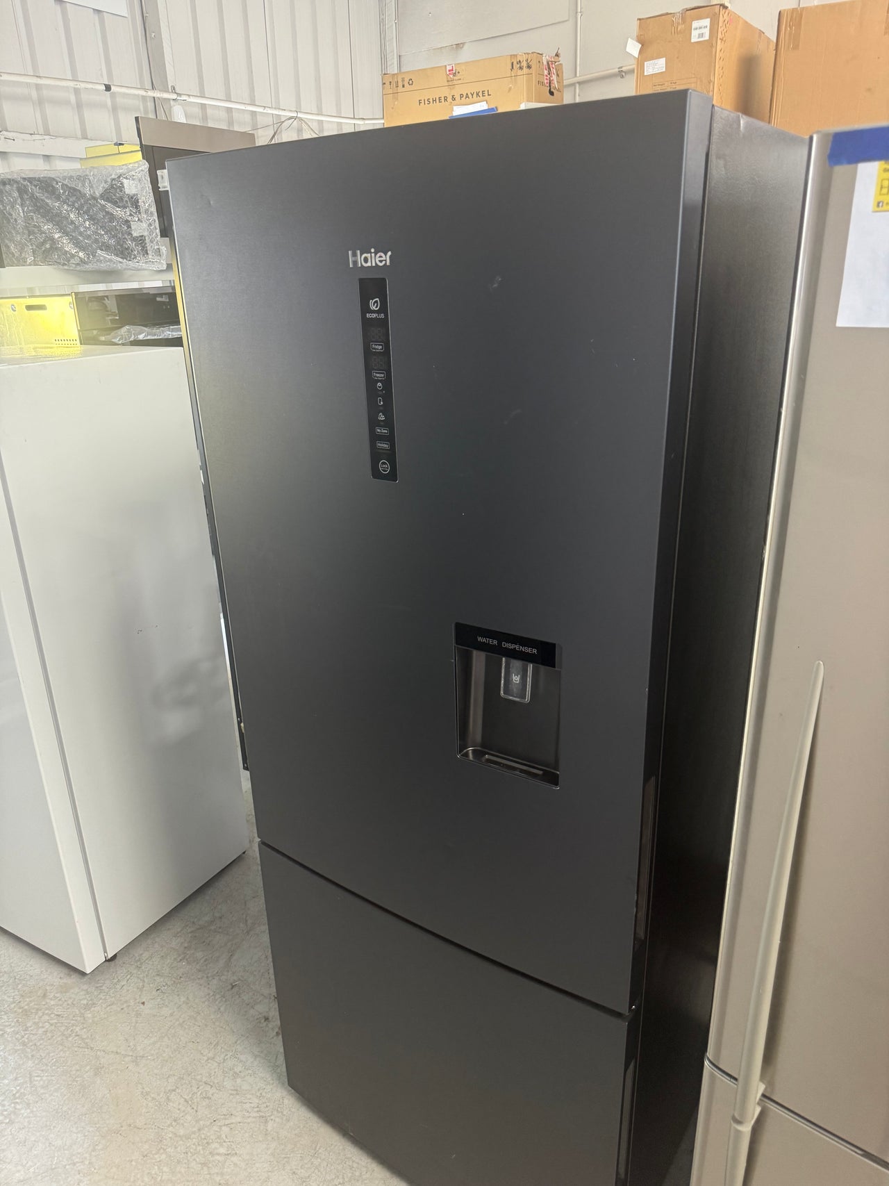 Factory second Haier HRF450BHC2 417-liter bottom-mount refrigerator - Second Hand Appliances Geebung