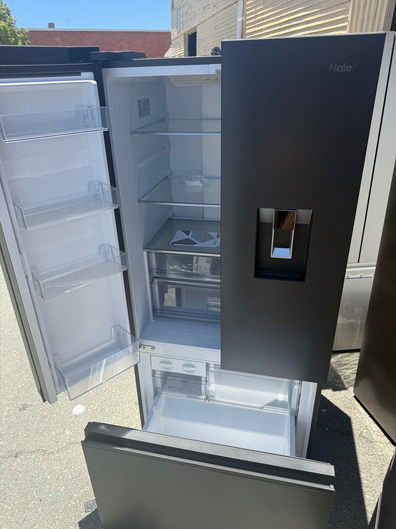 Factory second Haier HRF510FHC – 510L French Door Refrigerator - Second Hand Appliances Geebung