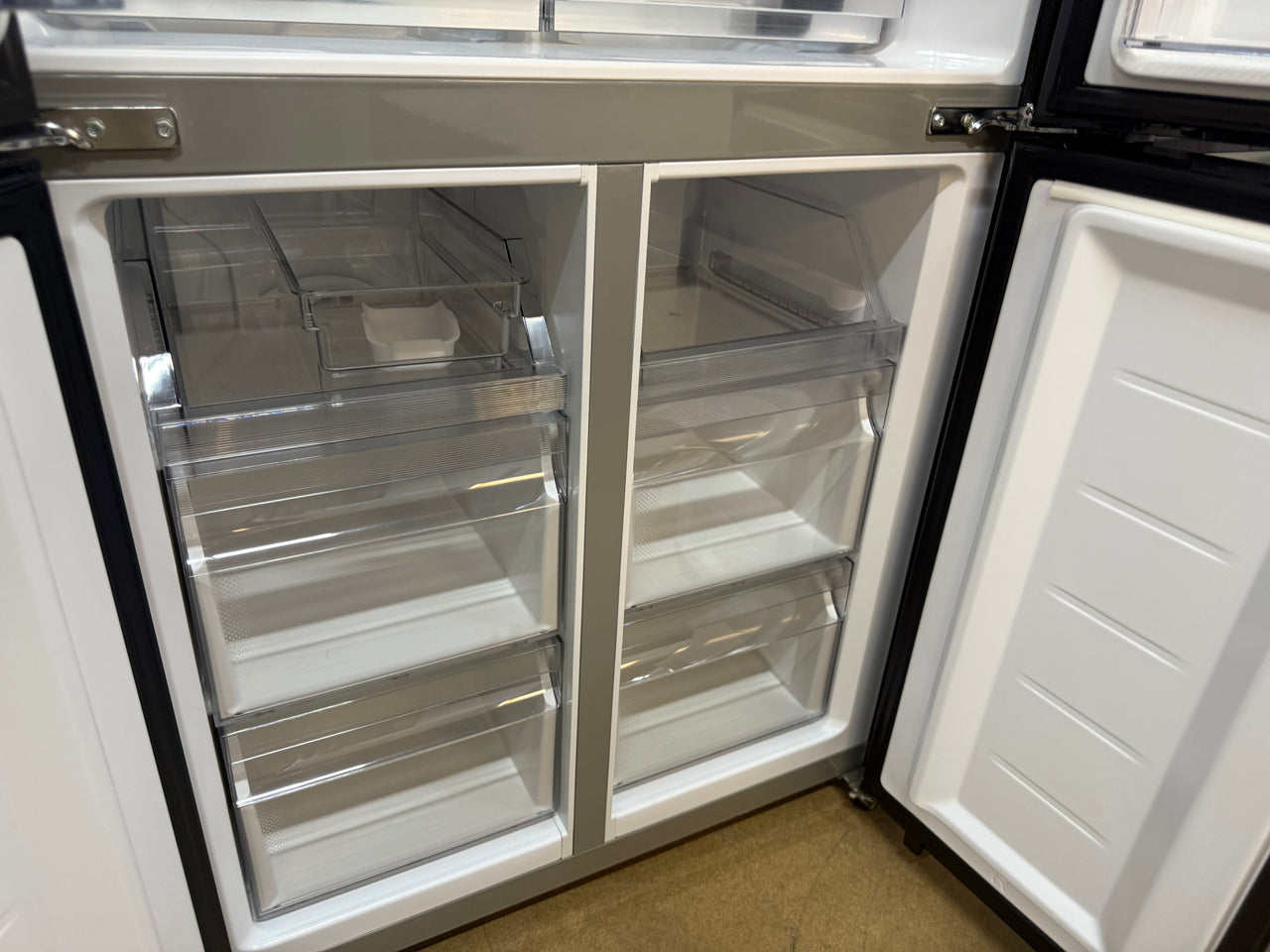 Factory second Haier HRF516YHC 463L Quad Door French Door Refrigerator - Second Hand Appliances Geebung