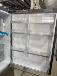 Thumbnail for Factory second Haier HRF520BS 493 L Bottom-Mount Refrigerator — Satina Finish - Second Hand Appliances Geebung