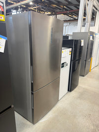 Thumbnail for Factory second Haier HRF520BS 493 L Bottom-Mount Refrigerator — Satina Finish - Second Hand Appliances Geebung