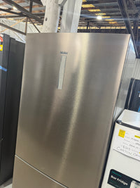 Thumbnail for Factory second Haier HRF520BS 493 L Bottom-Mount Refrigerator — Satina Finish - Second Hand Appliances Geebung