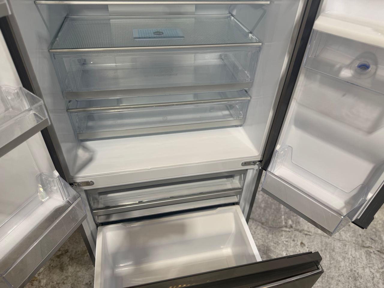 Factory second Haier HRF520FHS – 489L French Door Refrigerator - Second Hand Appliances Geebung