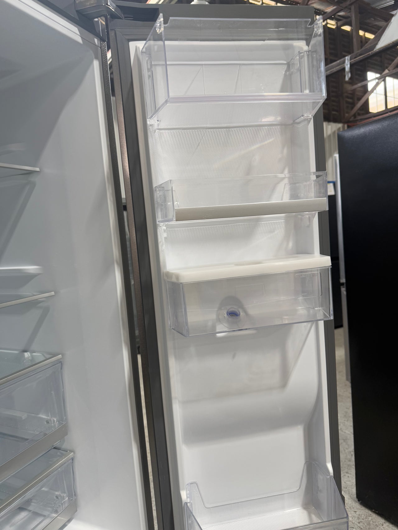 Factory second Haier HRF520FHS – 489L French Door Refrigerator - Second Hand Appliances Geebung