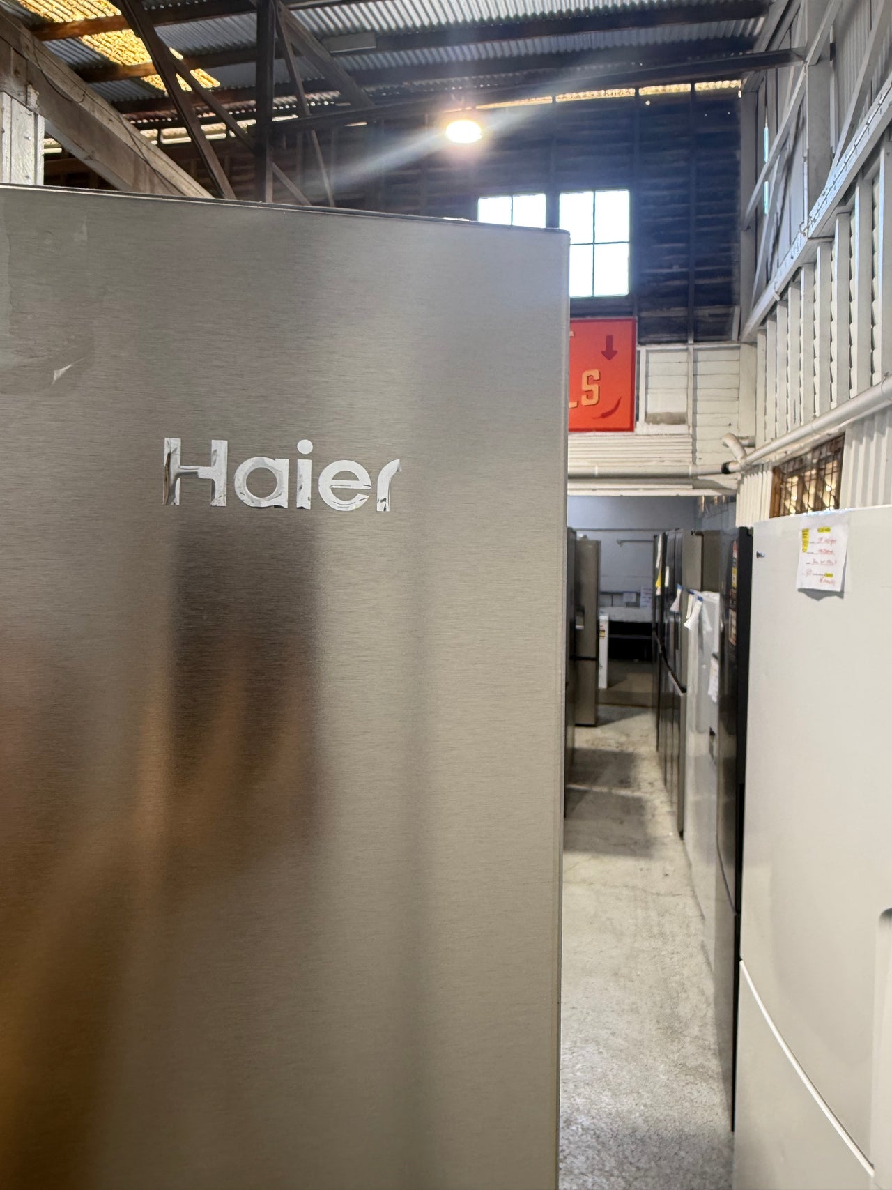 Factory second Haier HRF520FHS – 489L French Door Refrigerator - Second Hand Appliances Geebung