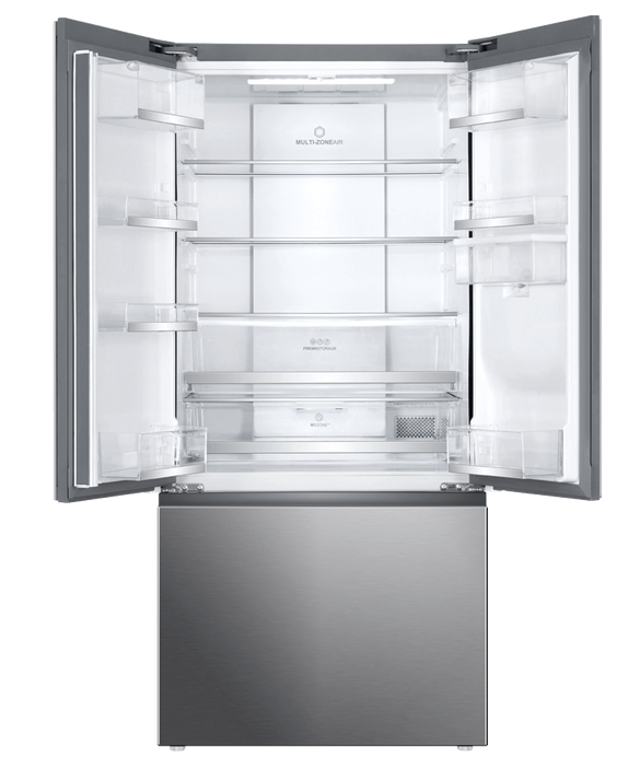 Factory second Haier HRF520FHS – 489L French Door Refrigerator - Second Hand Appliances Geebung