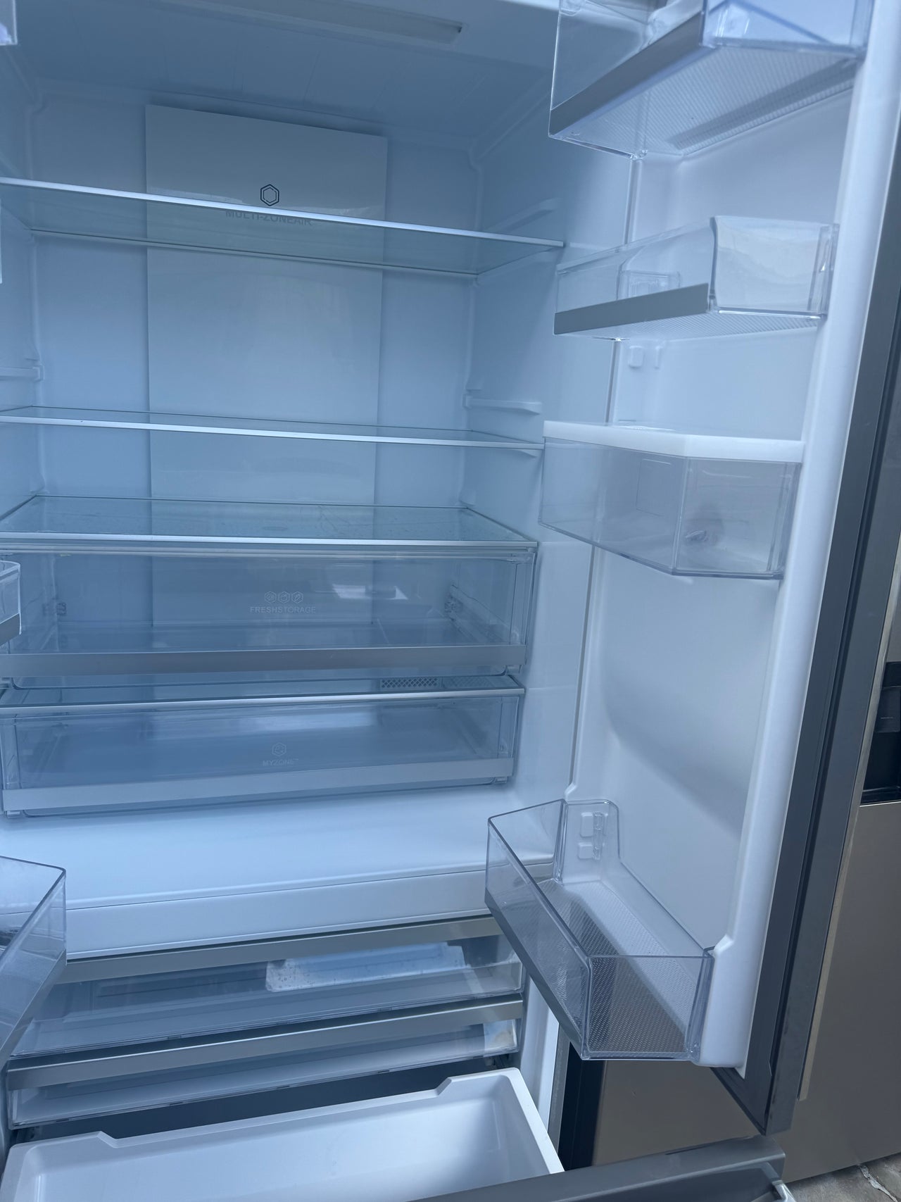Factory second Haier HRF520FHS – 489L French Door Refrigerator - Second Hand Appliances Geebung