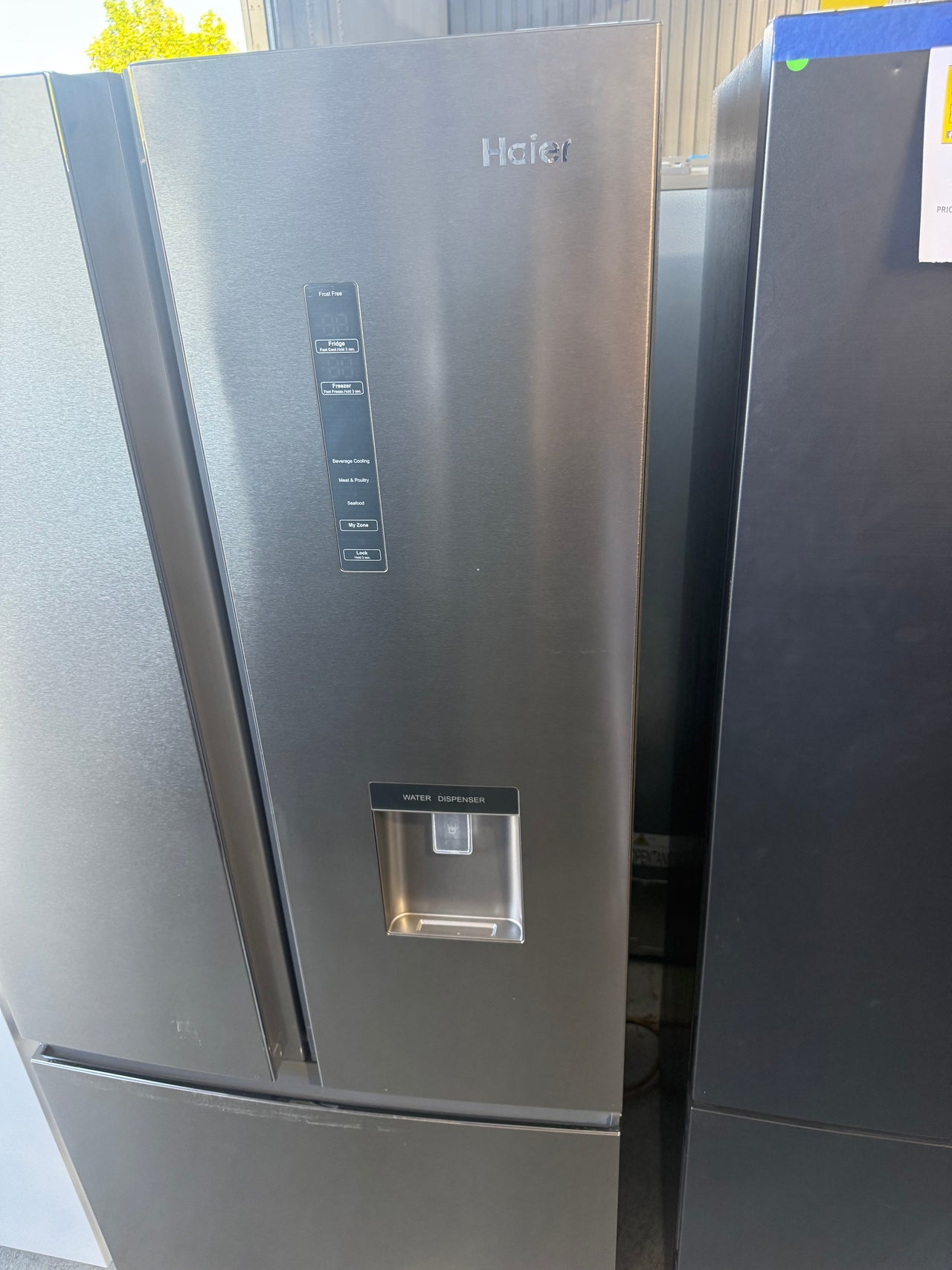 Factory second Haier HRF520FHS – 489L French Door Refrigerator - Second Hand Appliances Geebung