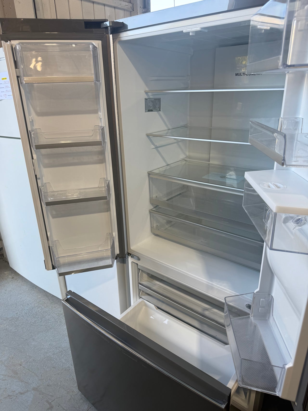 Factory second Haier HRF520FHS – 489L French Door Refrigerator - Second Hand Appliances Geebung