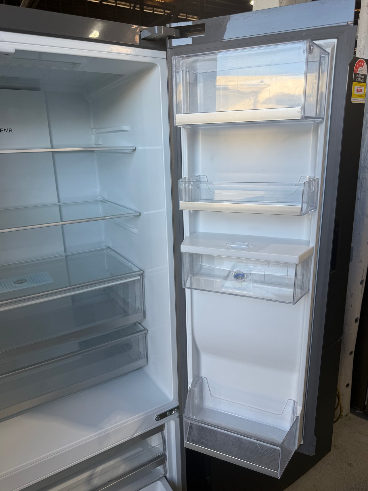 Factory second Haier HRF520FHS – 489L French Door Refrigerator - Second Hand Appliances Geebung