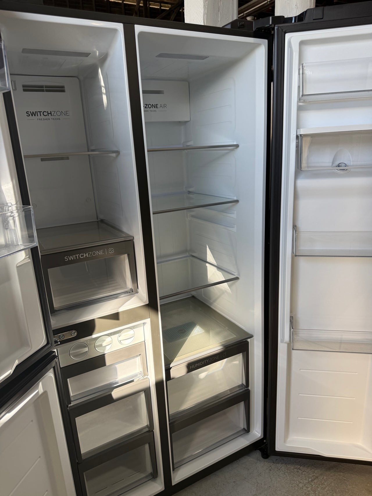 Factory second Haier HRF575XHC 575L S+ Three-Door Side-by-Side Refrigerator - Second Hand Appliances Geebung