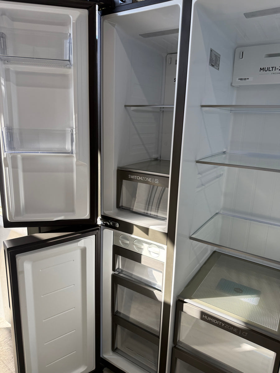 Factory second Haier HRF575XHC 575L S+ Three-Door Side-by-Side Refrigerator - Second Hand Appliances Geebung