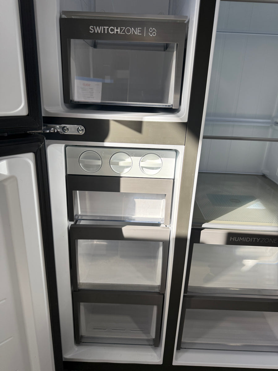 Factory second Haier HRF575XHC 575L S+ Three-Door Side-by-Side Refrigerator - Second Hand Appliances Geebung