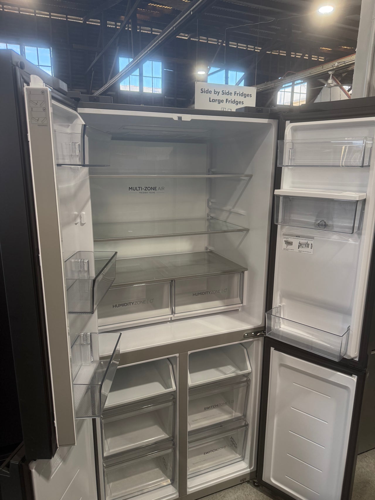 Factory second Haier HRF580YHC 508-liter quad door refrigerator - Second Hand Appliances Geebung