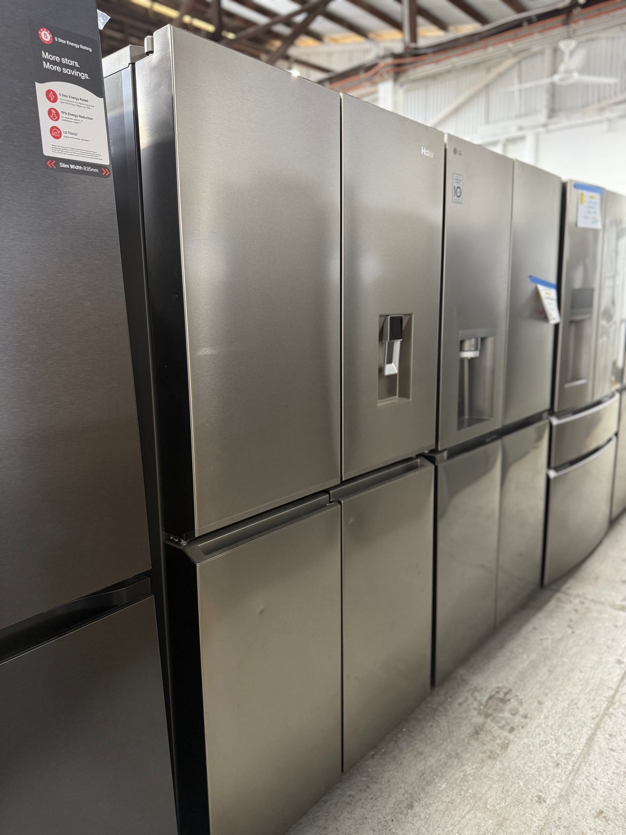 Factory second Haier HRF680YPS – 623 L Quad Door Refrigerator - Second Hand Appliances Geebung