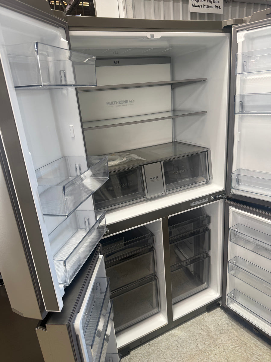 Factory second Haier HRF680YPS – 623 L Quad Door Refrigerator - Second Hand Appliances Geebung