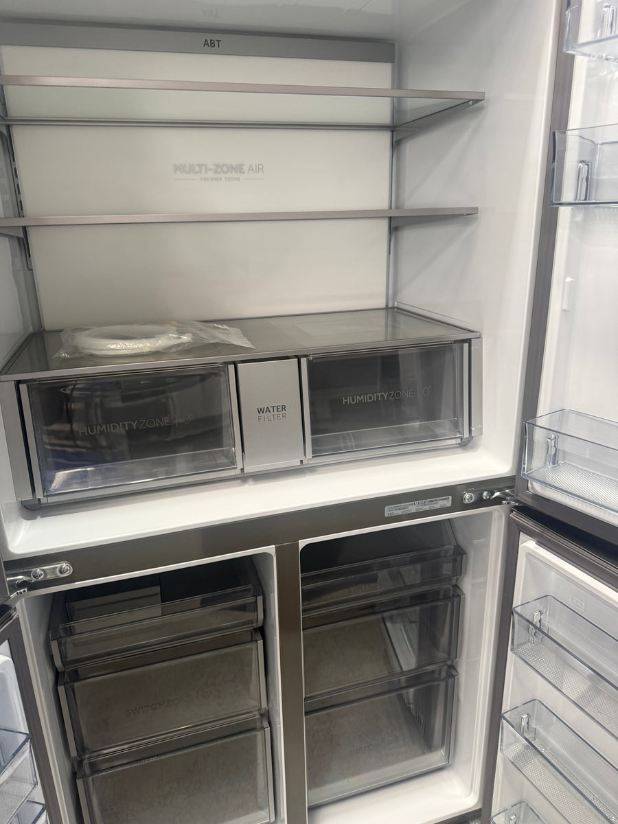Factory second Haier HRF680YPS – 623 L Quad Door Refrigerator - Second Hand Appliances Geebung