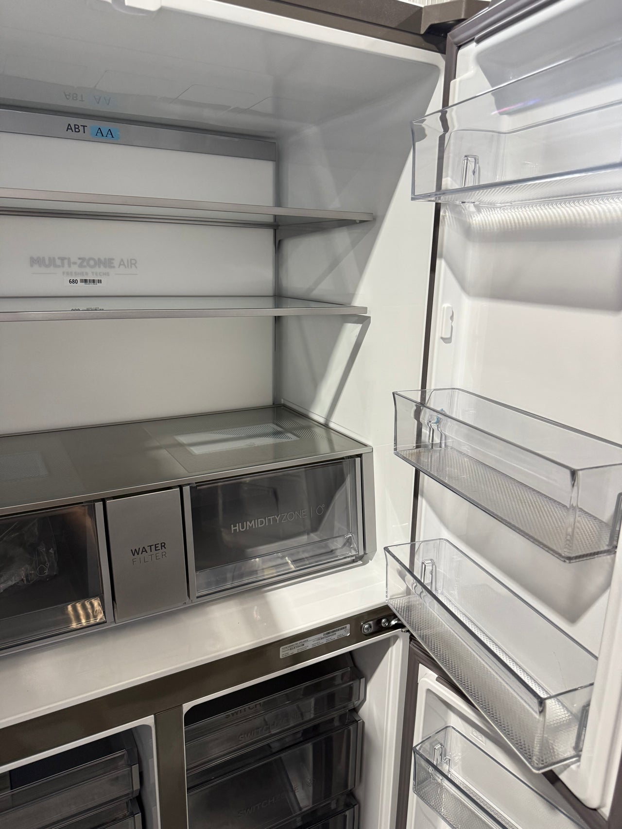 Factory second Haier HRF680YPS 623-liter quad-door refrigerator - Second Hand Appliances Geebung