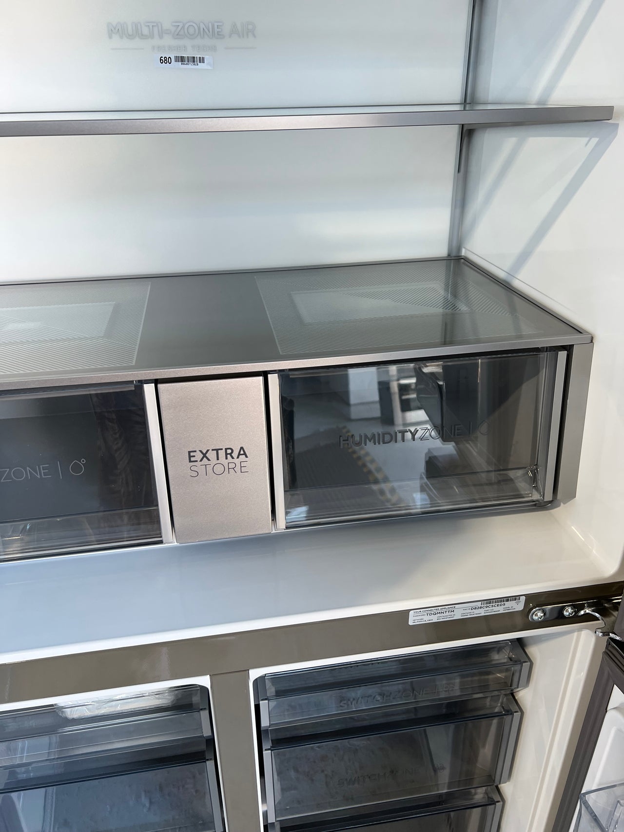 Factory second Haier 623L Quad Door HRF680YS/4.5 star energy - Second Hand Appliances Geebung