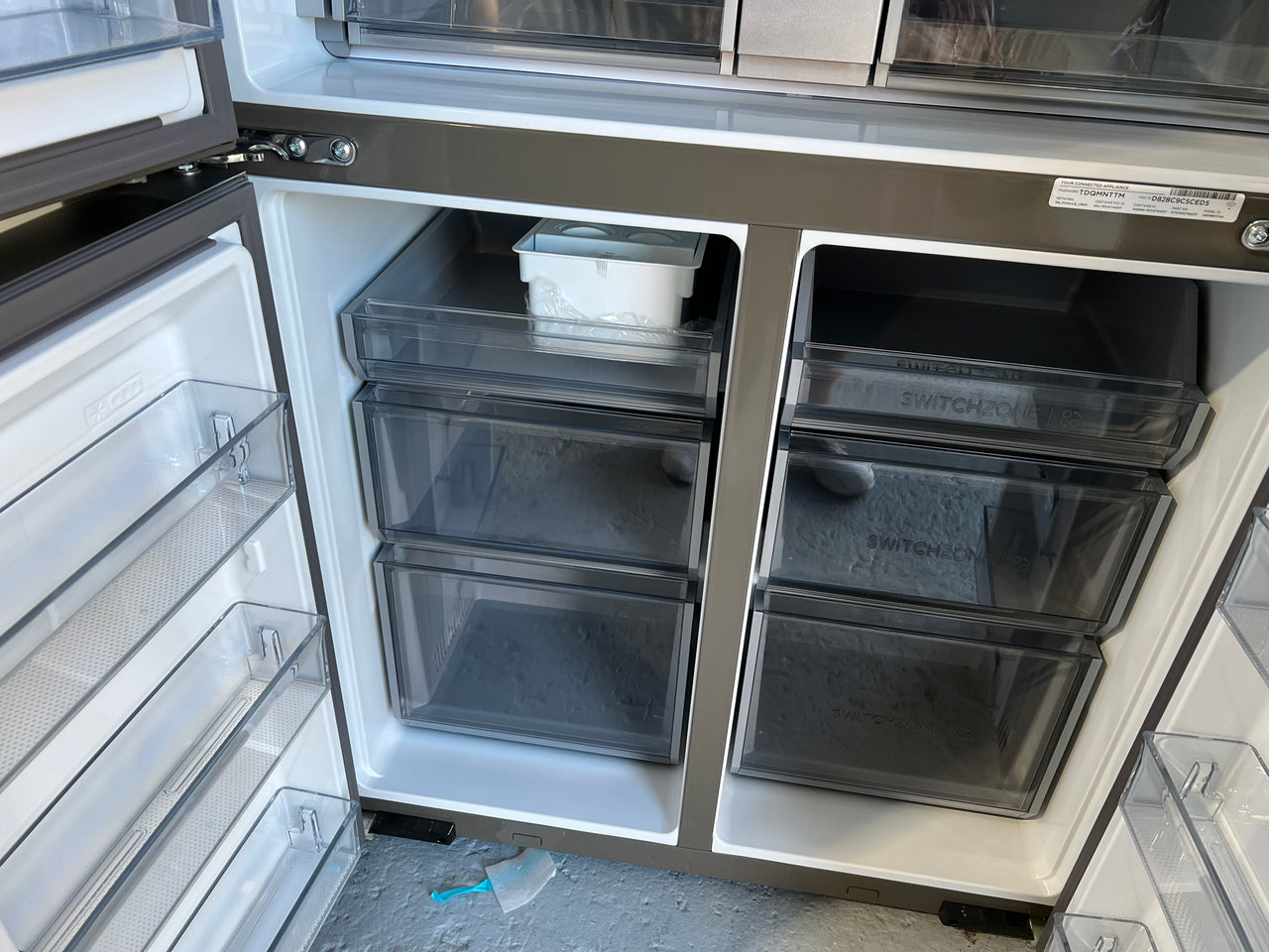 Factory second Haier 623L Quad Door HRF680YS/4.5 star energy - Second Hand Appliances Geebung