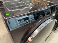 Thumbnail for Factory second Haier HWDX1590CTB1 premium 2-in-1 front load washer dryer - Second Hand Appliances Geebung