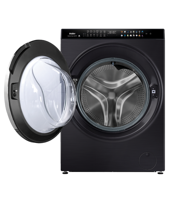 Factory second Haier HWDX1590CTB1 premium 2-in-1 front load washer dryer - Second Hand Appliances Geebung