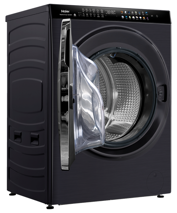Factory second Haier HWDX1590CTB1 premium 2-in-1 front load washer dryer - Second Hand Appliances Geebung