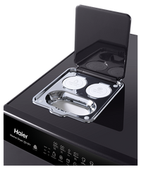 Thumbnail for Factory second Haier HWDX1590CTB1 premium 2-in-1 front load washer dryer - Second Hand Appliances Geebung
