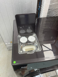Thumbnail for Factory second Haier HWDX1590CTB1 premium 2-in-1 front load washer dryer - Second Hand Appliances Geebung