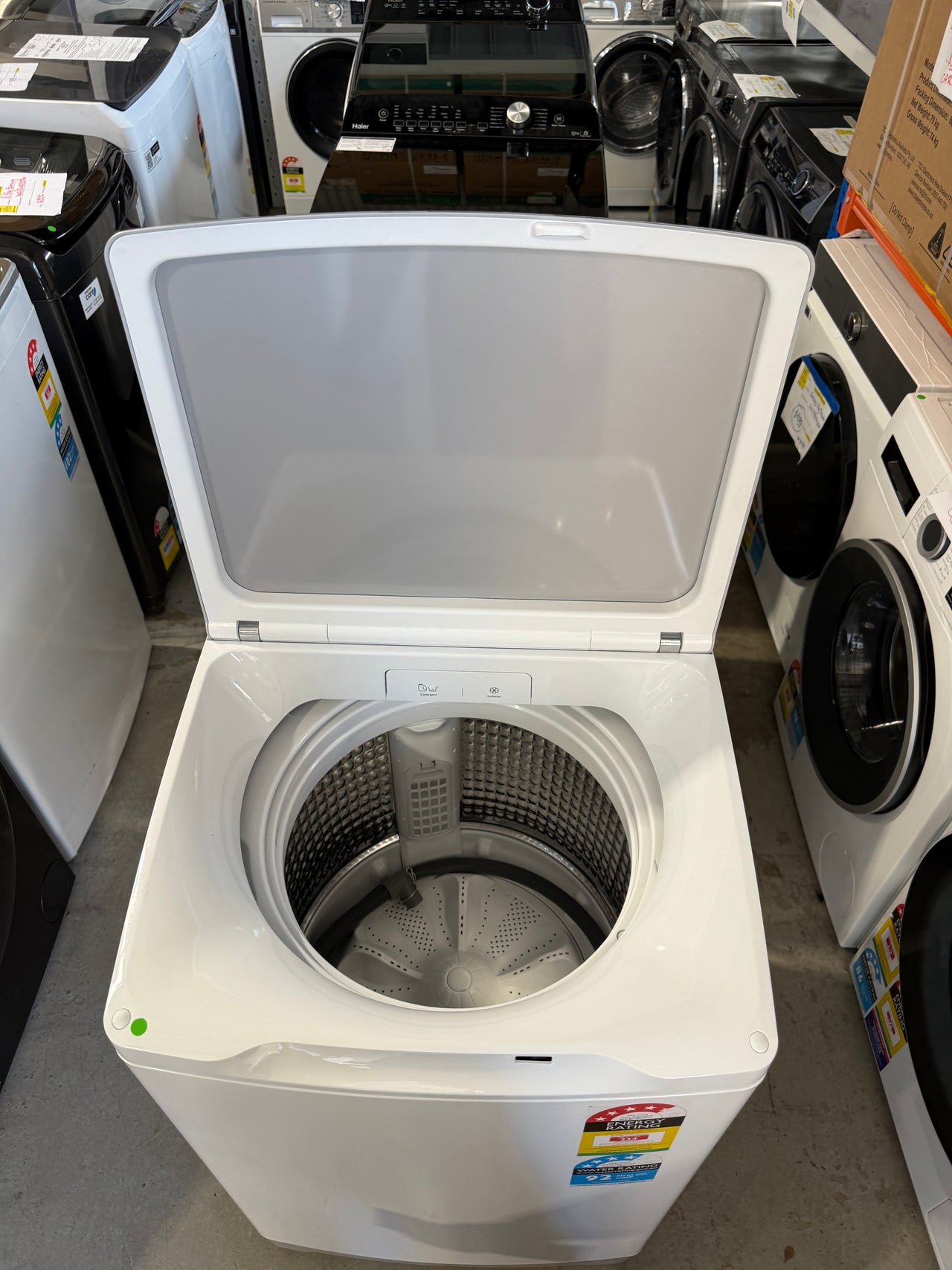 Factory second Haier HWT09AN1 9kg Top Load Washing Machine - Second Hand Appliances Geebung