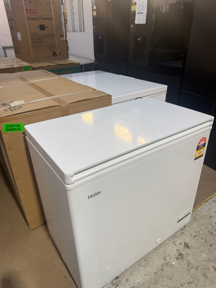 Factory second Haier Series 300 194L Hybrid Chest Freezer White HCF195W - Second Hand Appliances Geebung