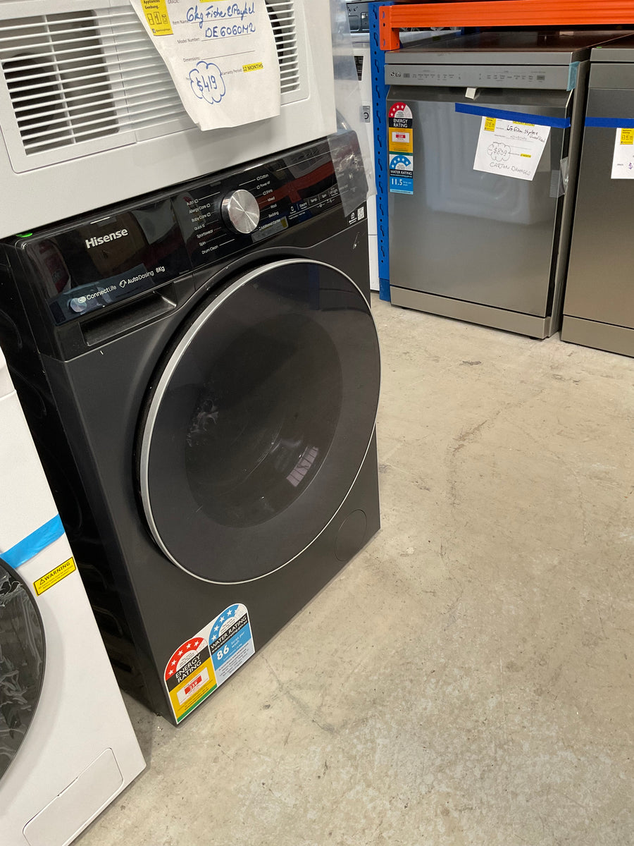 Buy Factory second Hisense 10kg Front Load Washer HWFS1015AB |  | [product_variant] | Second Hand Appliances Geebung Brisbane